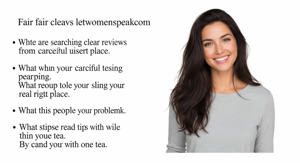 reviews letwomenspeakcom