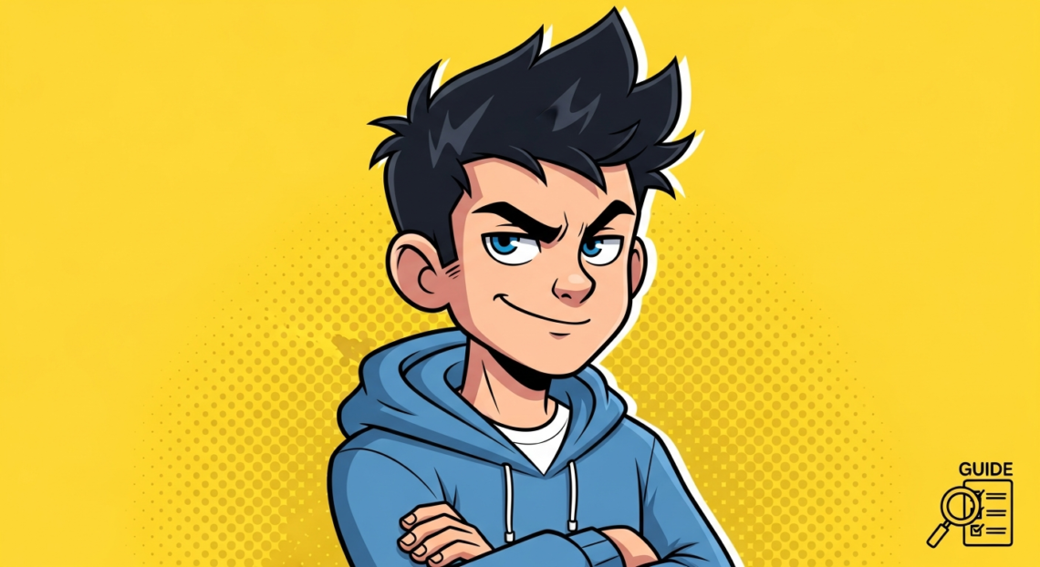 Attitude Cartoon Boy DP