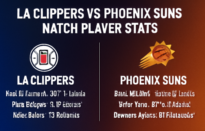 LA Clippers vs Phoenix Suns