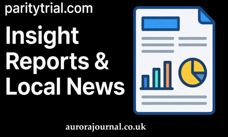 paritytrial.com - insight reports & local news