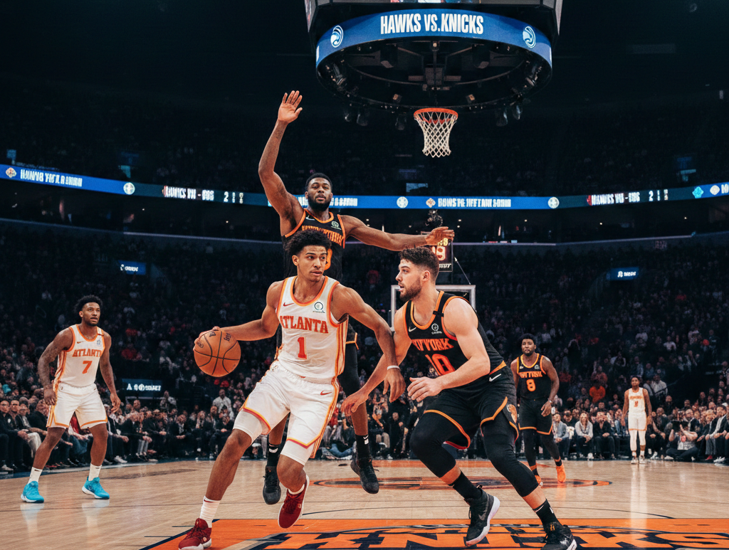 Atlanta Hawks vs Knicks Match Player Stats