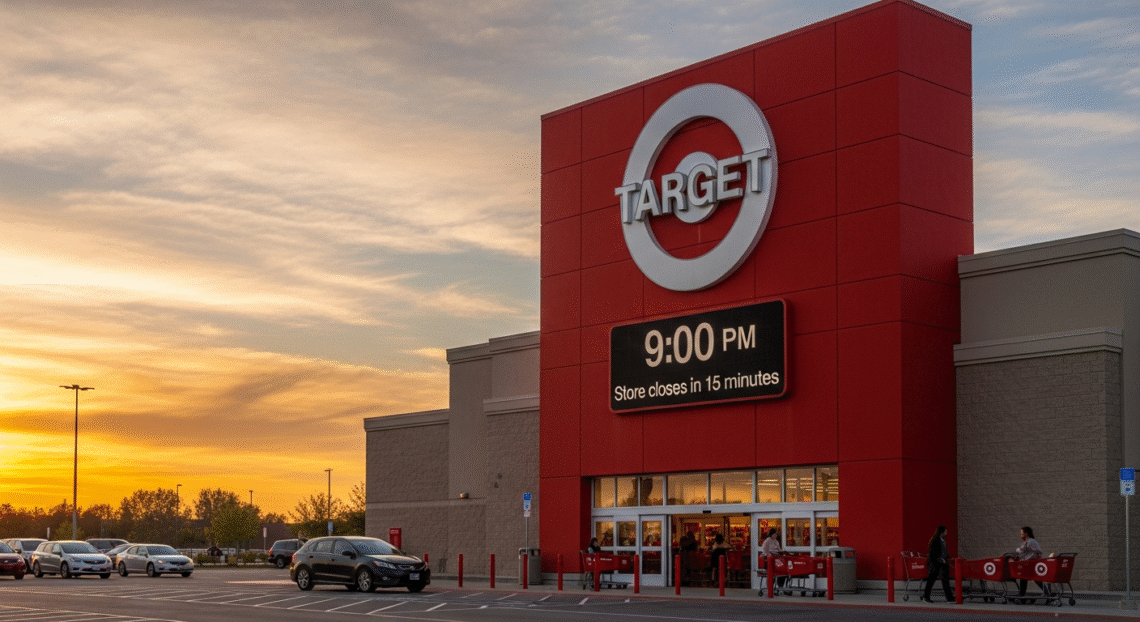 what time does target close