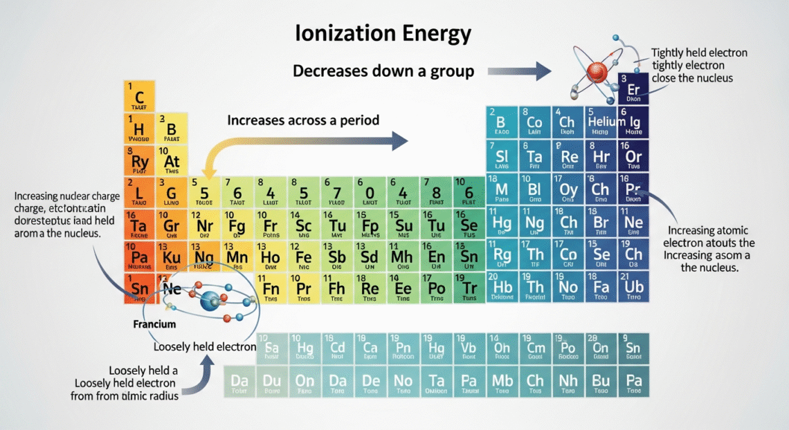 ionization energy trend