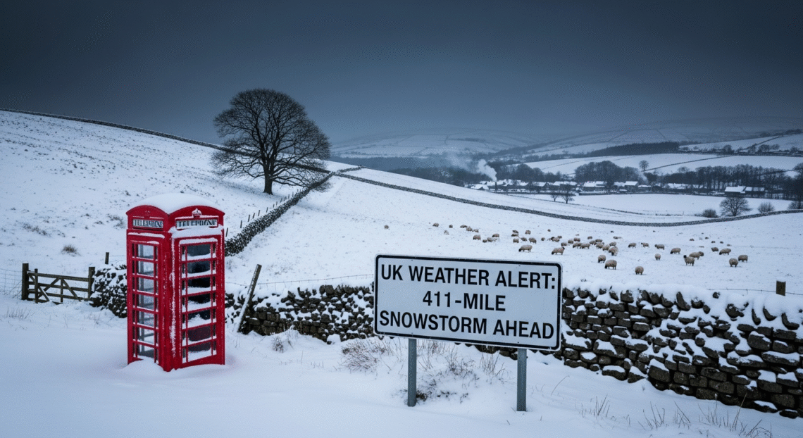 uk bracing for a 411-mile snowstorm ahead of christmas