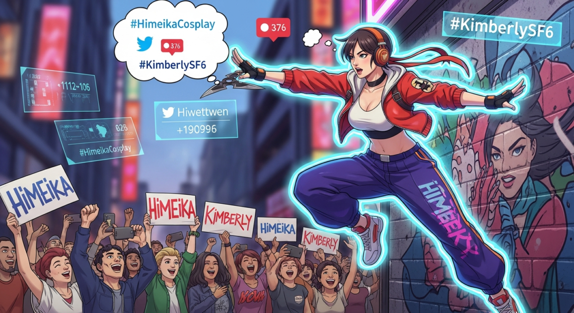 Himeika Twitter Street Fighter Kimberly