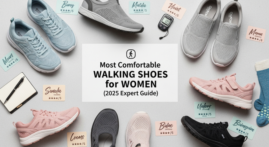 most comfortable walking shoes for women