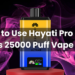 Hayati Pro Ultra Plus 25000 Puff
