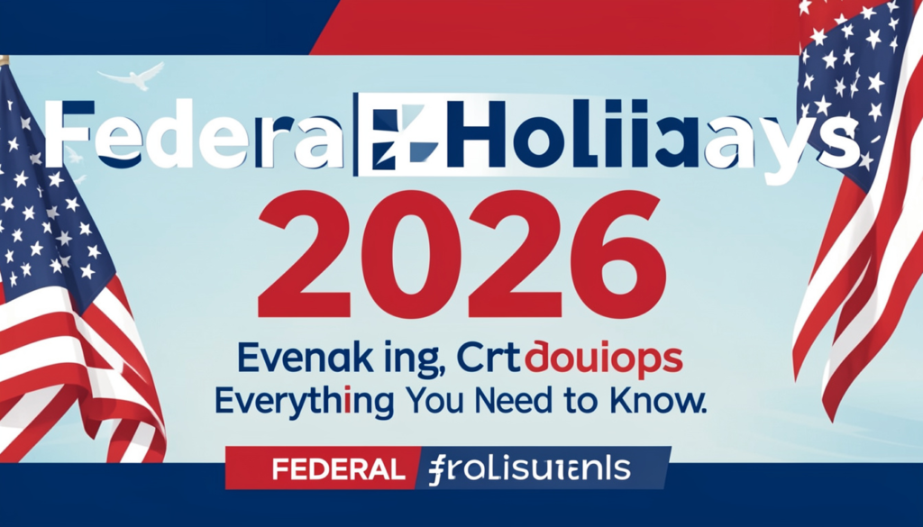 Federal Holidays 2026: Everything You Need to Know
