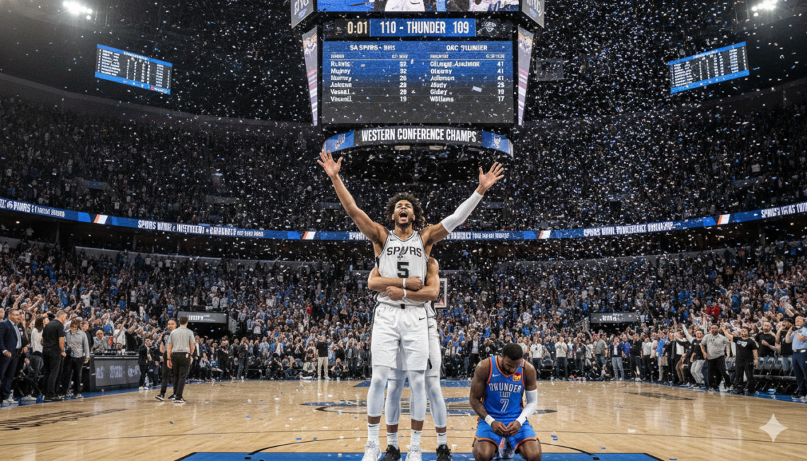 san antonio spurs vs oklahoma city thunder match player stats