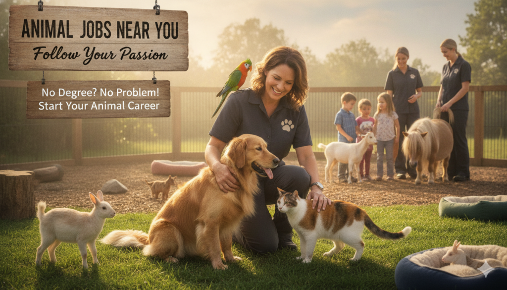 Animal Jobs Near Me: Best Careers & Entry-Level Roles in 2026