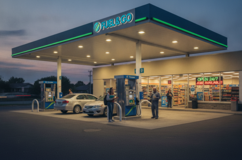 gas station jobs near me