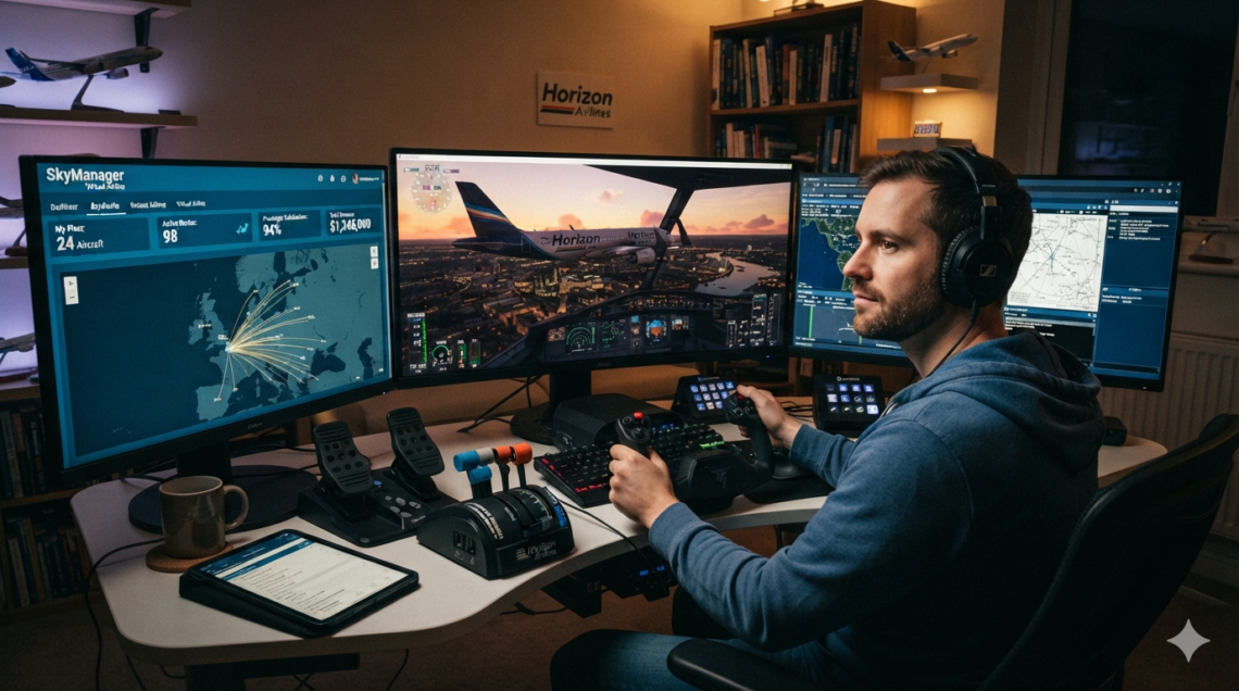 my virtual airline