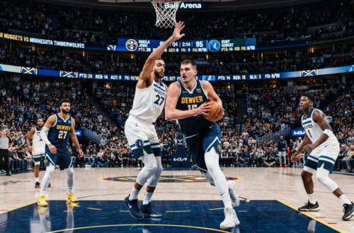 denver nuggets vs timberwolves match player stats